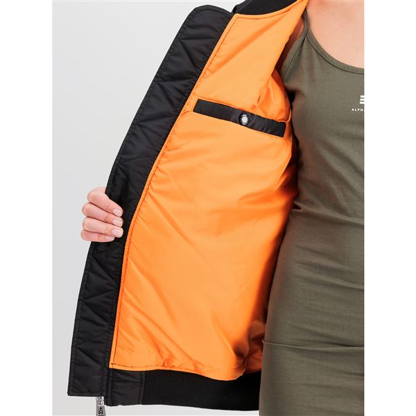 Alpha Industries Dámská bunda MA-1 Core černá, XS/S