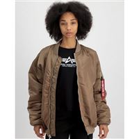 Alpha Industries Dámská bunda MA-1 Core hnědá, M/L