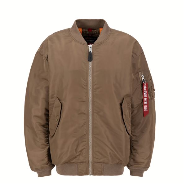 Alpha Industries Dámská bunda MA-1 Core hnědá, M/L