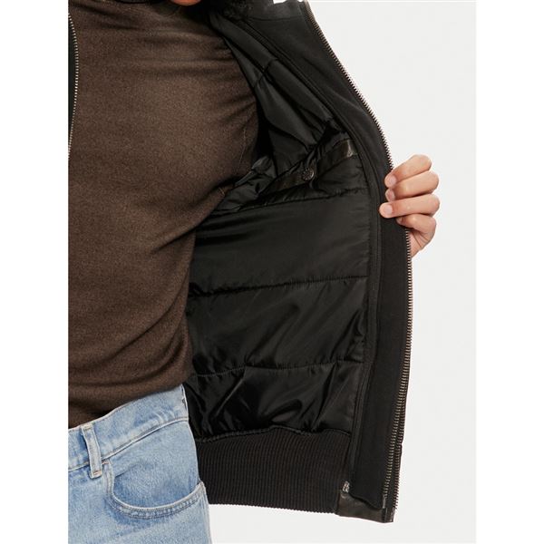 Alpha Industries Umělá kůže bunda MA-1 D-Tec hnědá, L