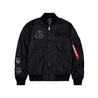 Alpha Industries Bunda MA-1 Flying Tigers černá, M