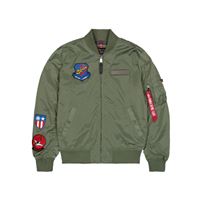 Alpha Industries Bunda MA-1 Flying Tigers zelená, M