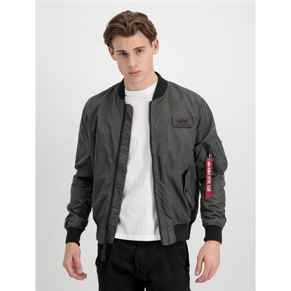 Alpha Industries Bunda MA-1 TTC šedočerná, L