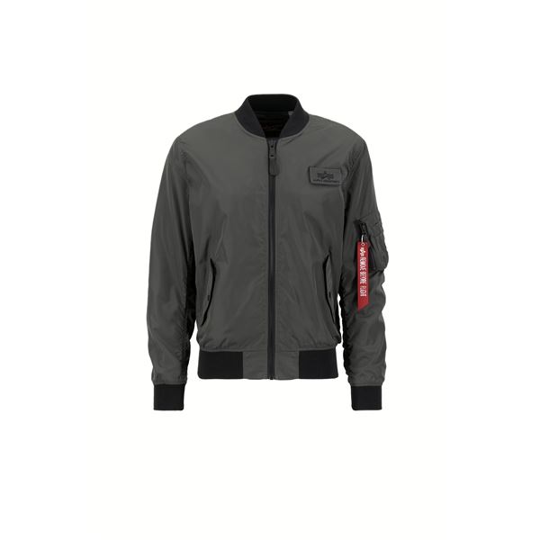 Alpha Industries Bunda MA-1 TTC šedočerná, L