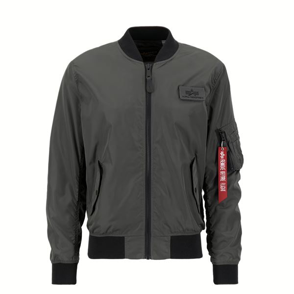 Alpha Industries Jacket MA-1 TTC greyblack, M