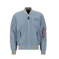Alpha Industries Bunda MA-1 TTC modrošedá, XL