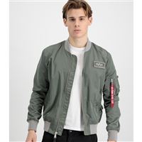 Alpha Industries Jacket MA-1 TTC green/silver, M