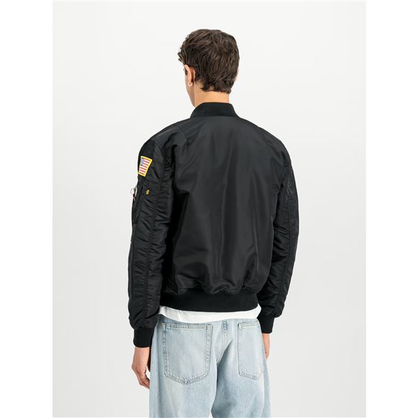 Alpha Industries Bunda MA-1 NASA černá, M