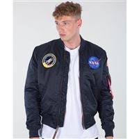 Alpha Industries Jacket MA-1 NASA rep.blue, M Alpha Industries Jacket MA-1 NASA rep.blue, M