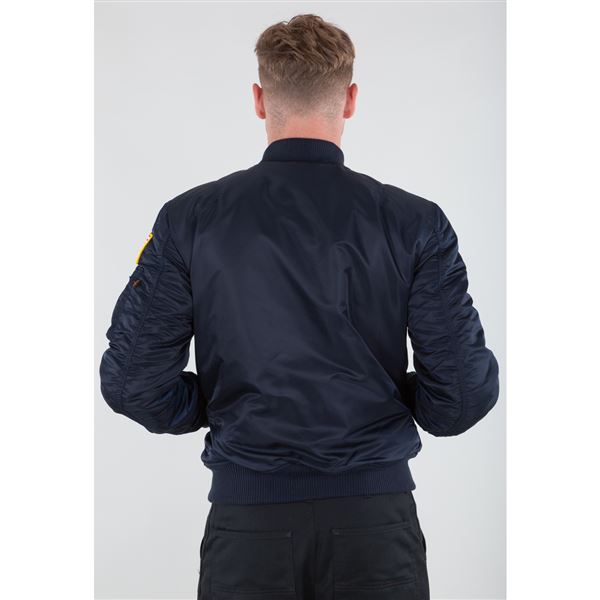 Alpha Industries Jacket MA-1 NASA rep.blue, M