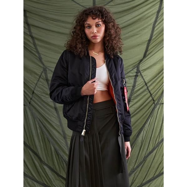 Alpha Industries Bunda MA-1 HERITAGE černá, S
