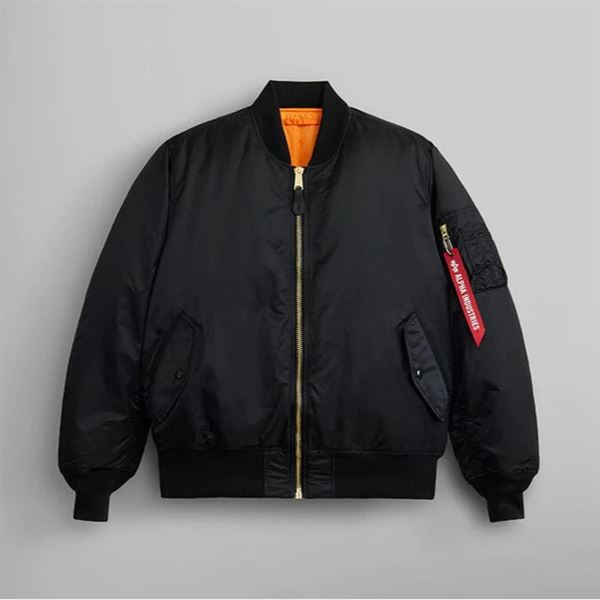 Alpha Industries Jacket MA-1 HERITAGE black, M