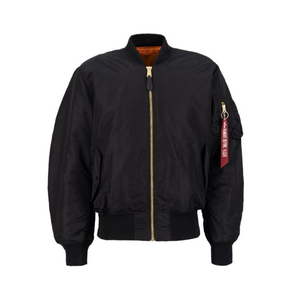 Alpha Industries Jacket MA-1 HERITAGE black, M