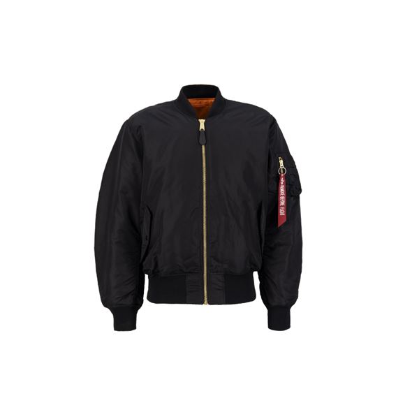 Alpha Industries Bunda MA-1 HERITAGE černá, S