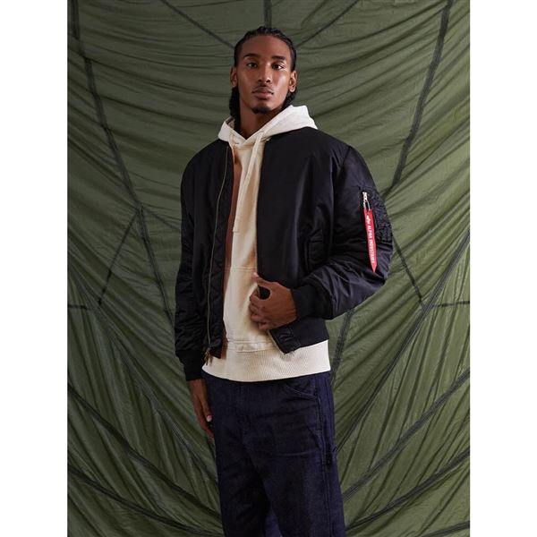 Alpha Industries Bunda MA-1 HERITAGE černá, S