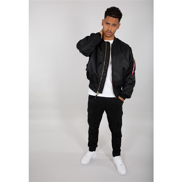 Alpha Industries Bunda MA-1 HERITAGE černá, S