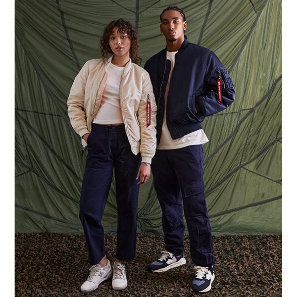 Alpha Industries Jacket MA-1 HERITAGE rep.blue, M