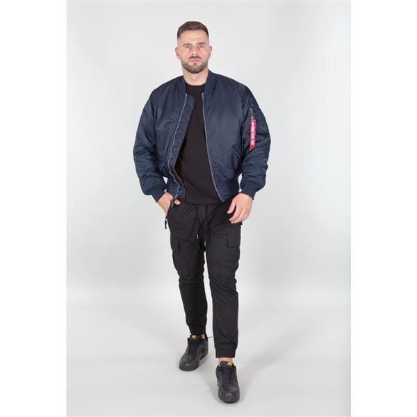 Alpha Industries Jacket MA-1 HERITAGE rep.blue, M