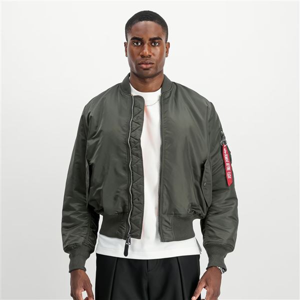 Alpha Industries Jacket MA-1 HERITAGE rep.grey, M