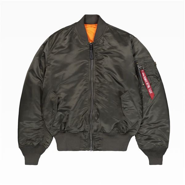 Alpha Industries Jacket MA-1 HERITAGE rep.grey, M