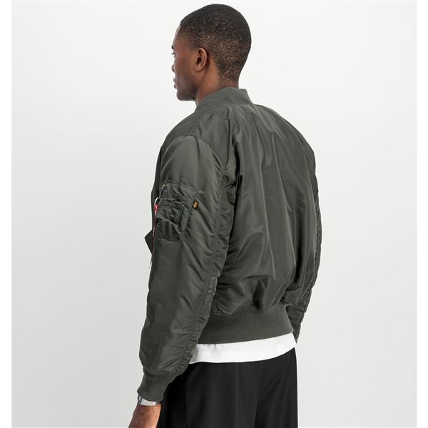 Alpha Industries Jacket MA-1 HERITAGE rep.grey, M