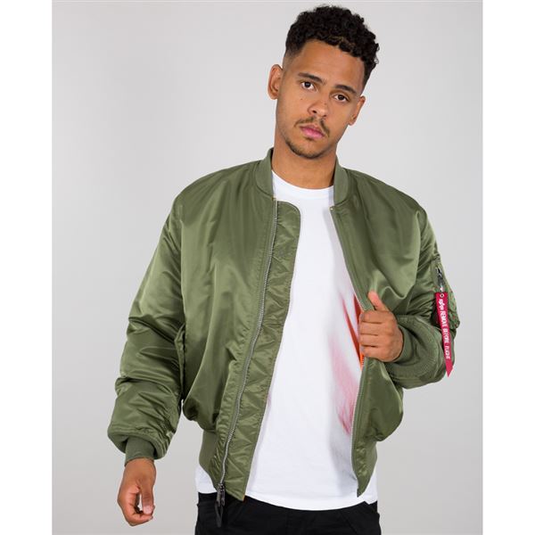 Alpha Industries Jacket MA-1 HERITAGE sage-green, M