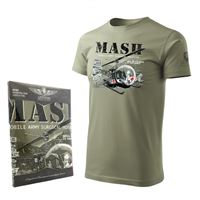 ANTONIO T-Shirt helicopter Bell H-13 MASH, L