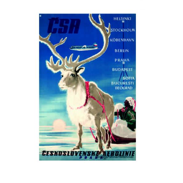 CSA / Reindeer Magnet, small
