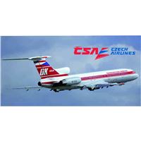 CSA Tu-154 Aluminium Magnet, small