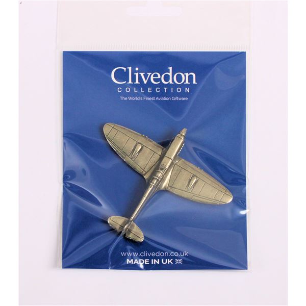 Spitfire Magnet, antiuque pewter