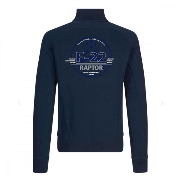 ANTONIO Sweatshirt with aircraft F-22 RAPTOR, XXL