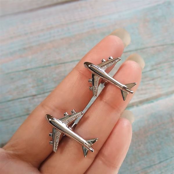 Manžetové knoflíčky Letadlo 