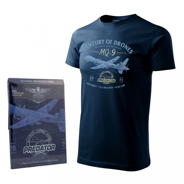 ANTONIO T-Shirt drone MQ-9 REAPER, XXL