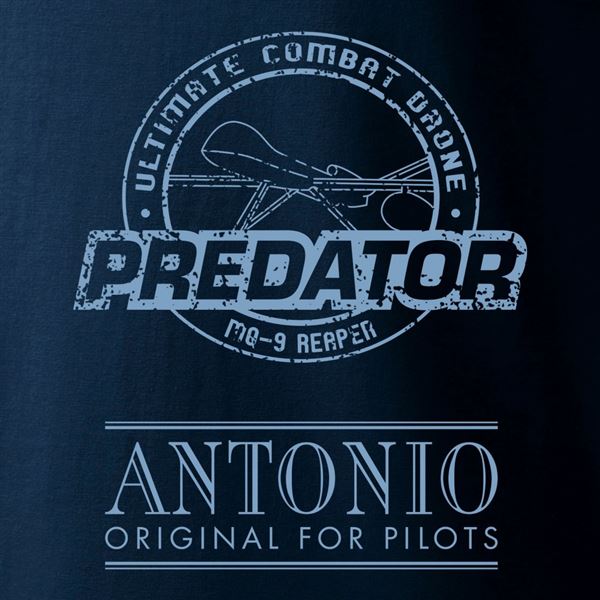 ANTONIO T-Shirt drone MQ-9 REAPER, XXL