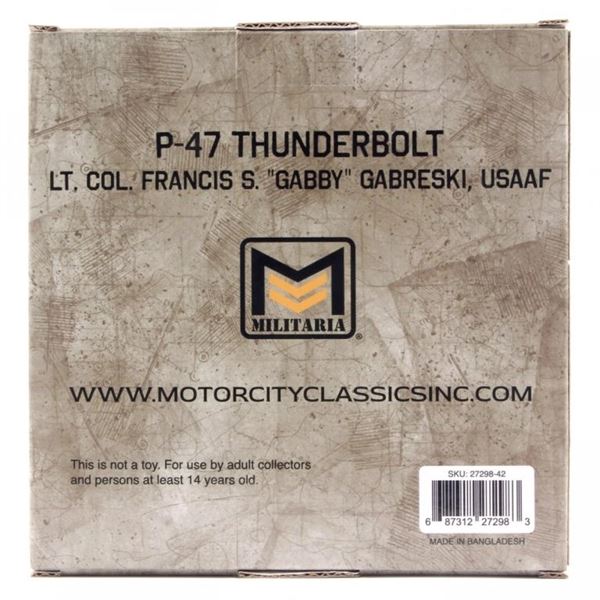 Model P-47D Thunderbolt USAAF RAF Boxted 1944 1:72