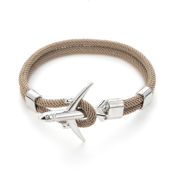 Airplane Bracelet - beige, 19 cm