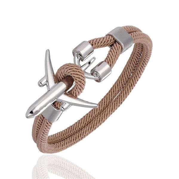 Airplane Bracelet - beige, 19 cm