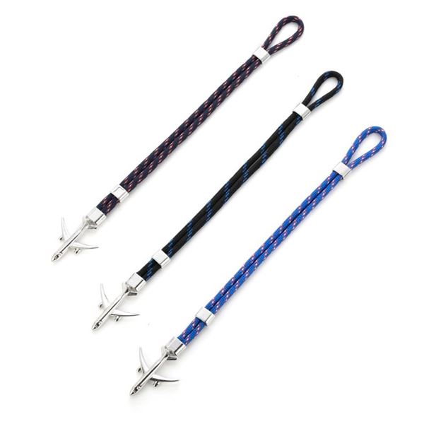Airplane Bracelet black-blue/silver, 21 cm