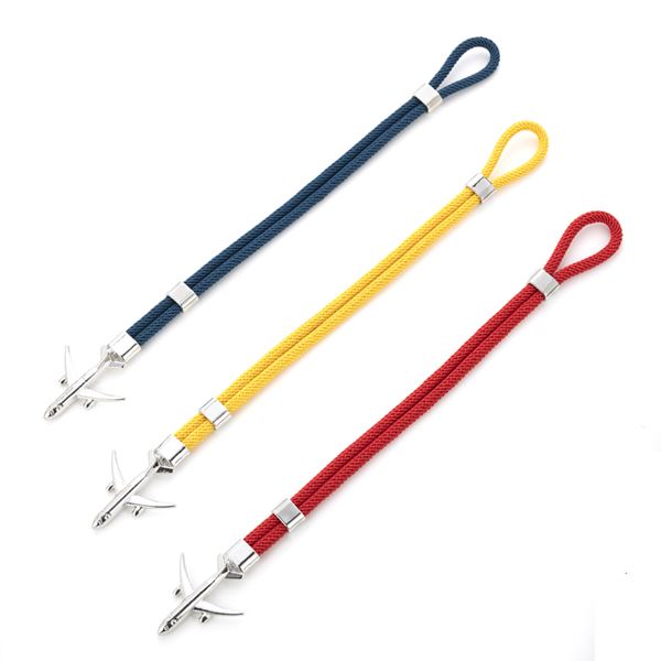 Airplane Bracelet red/silver, 21 cm