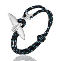 Spitfire Bracelet - black-blue, airplane silver Spitfire Bracelet - black-blue, airplane silver