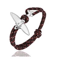 Spitfire Bracelet - brown, airplane silver Spitfire Bracelet - brown, airplane silver