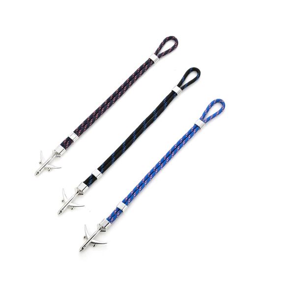 Airplane Bracelet dark blue-red/silver, 21 cm