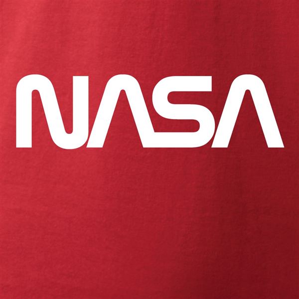 ANTONIO Tričko logo NASA červené, XXL