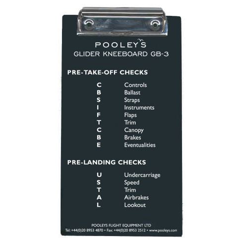 GB-3 Glider Kneeboard