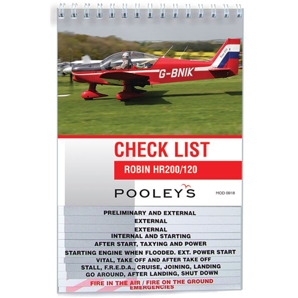 Checklist Robin HR200/120