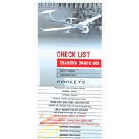 Diamond DA40 G1000 Checklist