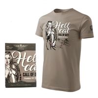 ANTONIO T-Shirt with Nose art HELLCAT, L