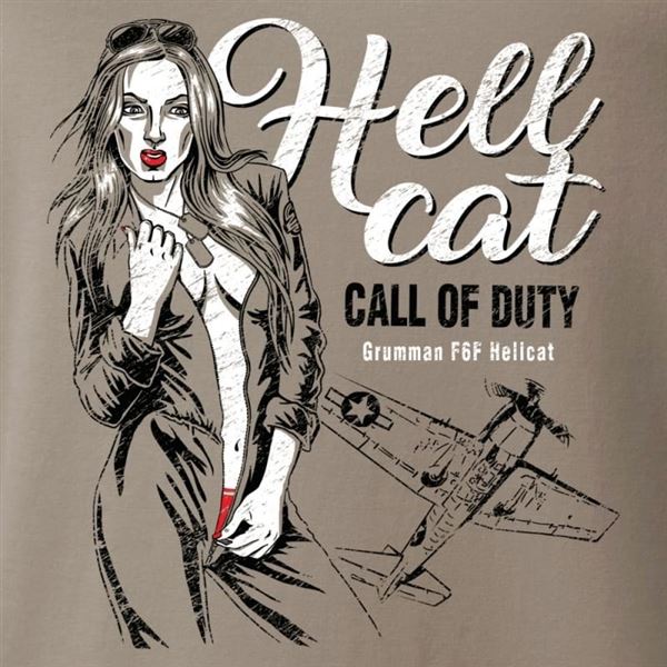 ANTONIO T-Shirt Nose art HELLCAT, M
