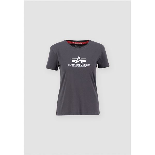 Alpha Industries Women T-shirt New Basic grey, S