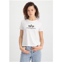 Alpha Industries Women T-shirt New Basic white, M